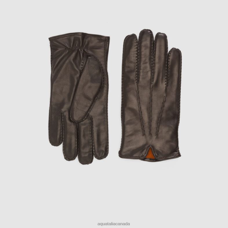 Men Accessories Aquatalia BROWN 90 GLOVE V0NJJ395